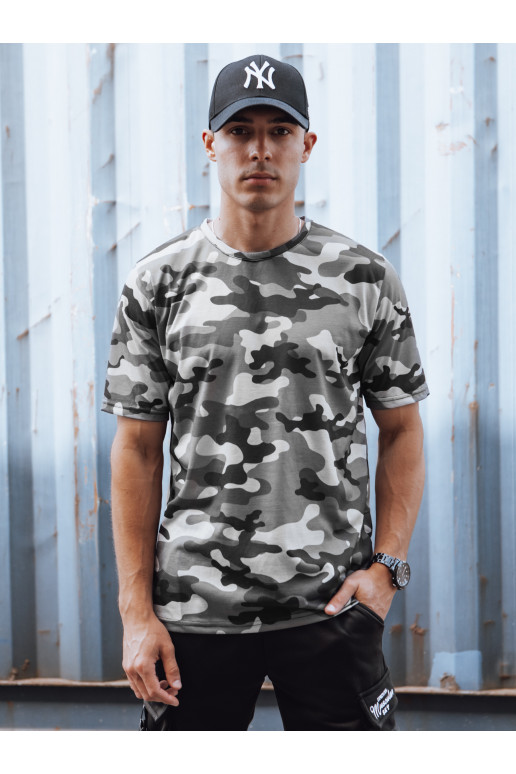 Koszulka męska camouflage antracytowa... Koszulka męska camouflage antracytowa...