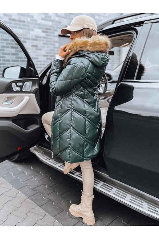 Dámská zimní bunda VEIL Barva zelená...