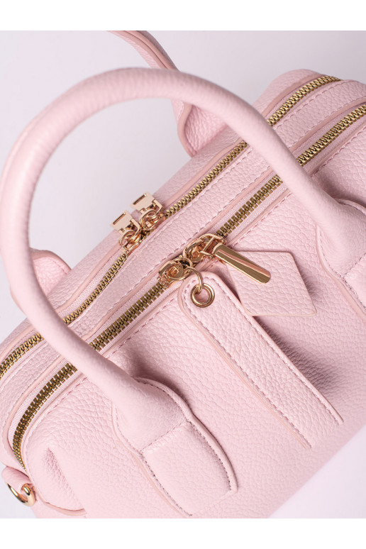 Růžová kabelka přes rameno