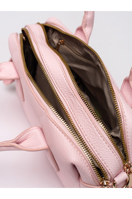 Růžová kabelka přes rameno