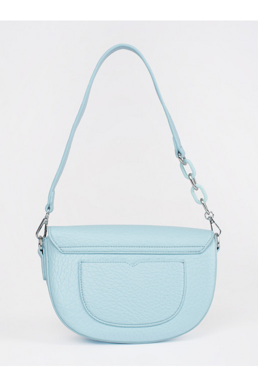 Modrá kabelka typu ledvinka