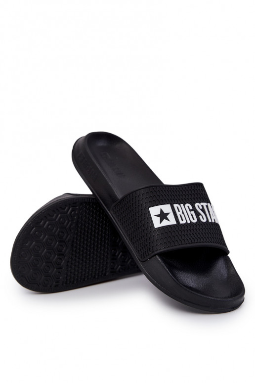 Pánské pantofle Big Star JJ174505 Černé Pánské pantofle Big Star JJ174505 Černé