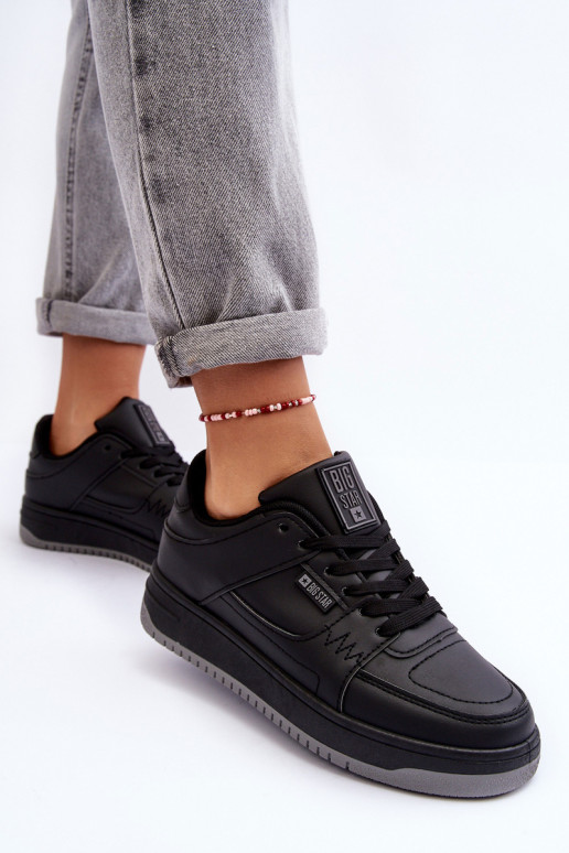 Dámské sportovní boty Sneakersy Big Star MM274353 Černé