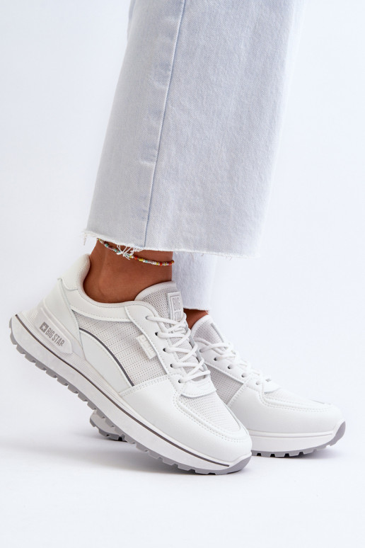 Dámské tenisky Big Star NN274A089 Bílé Dámské tenisky Big Star NN274A089 Bílé