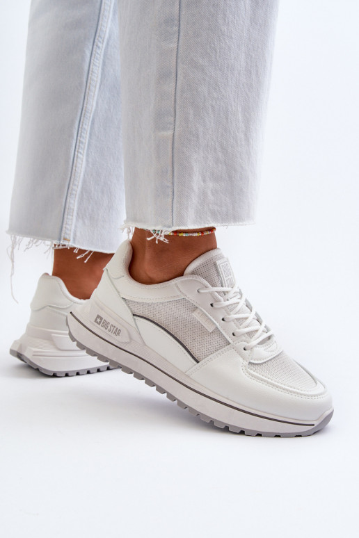 Dámské tenisky Big Star NN274A089 Bílé Dámské tenisky Big Star NN274A089 Bílé