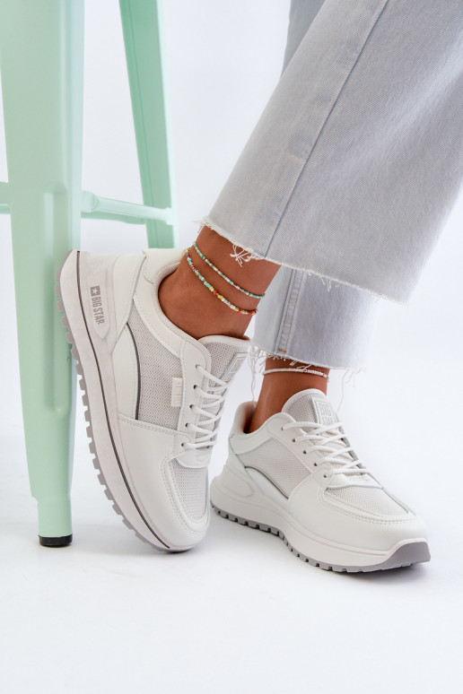 Dámské tenisky Big Star NN274A089 Bílé Dámské tenisky Big Star NN274A089 Bílé