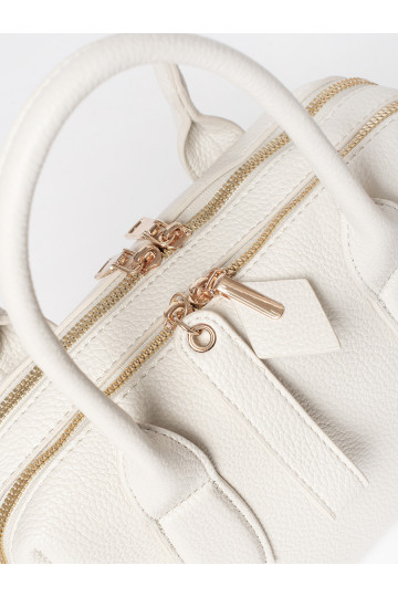 Světle béžová kabelka přes rameno 2