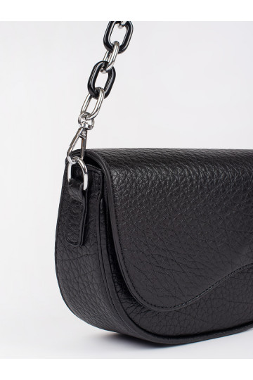 Černá kabelka typu ledvinka 2