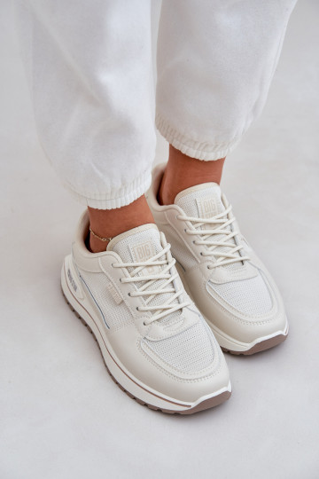 Tenisky  Big Star NN274A088 slonová kost