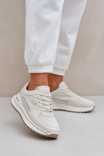 Tenisky  Big Star NN274A088 slonová kost 2