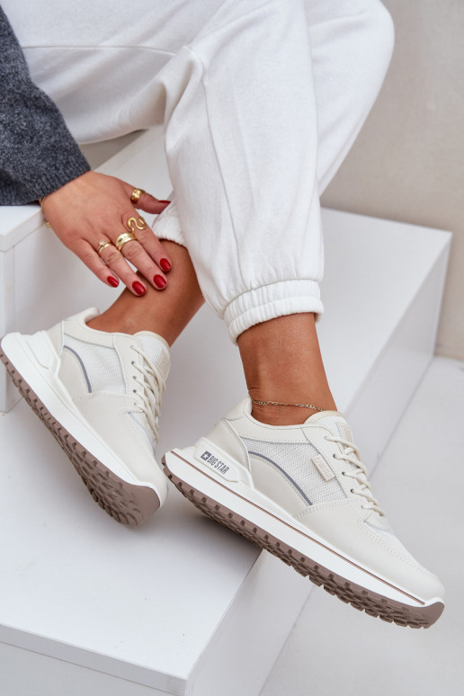 Tenisky  Big Star NN274A088 slonová kost