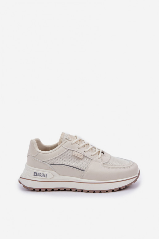 Tenisky  Big Star NN274A088 slonová kost