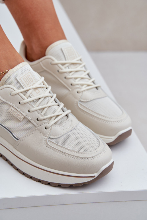 Tenisky  Big Star NN274A088 slonová kost