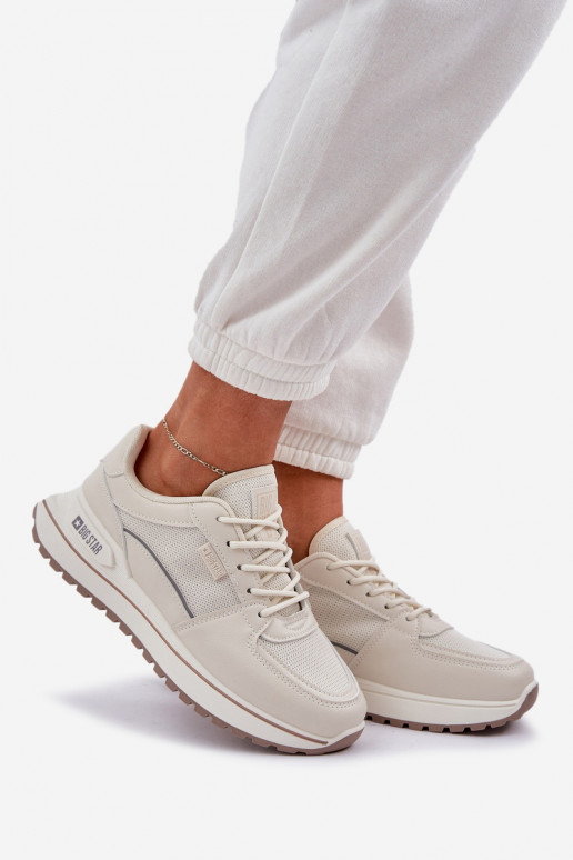 Tenisky  Big Star NN274A088 slonová kost