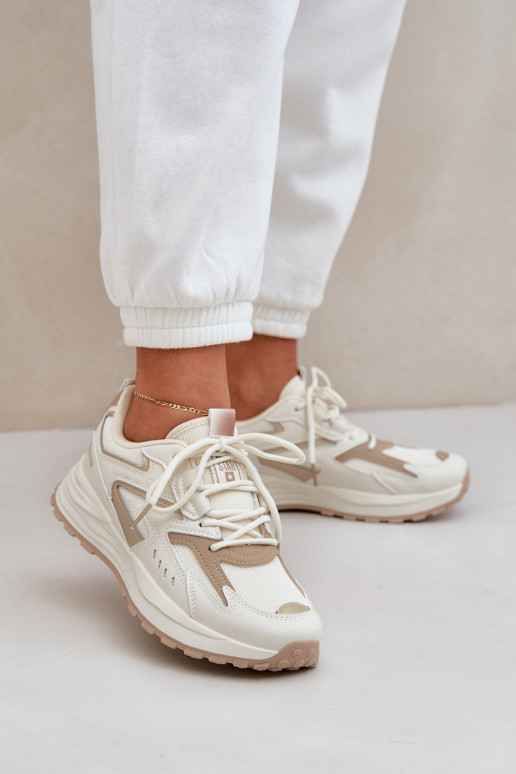 tenisky  Big Star NN274A096 HI-POLY SYSTEM béžové tenisky  Big Star NN274A096 HI-POLY SYSTEM béžové