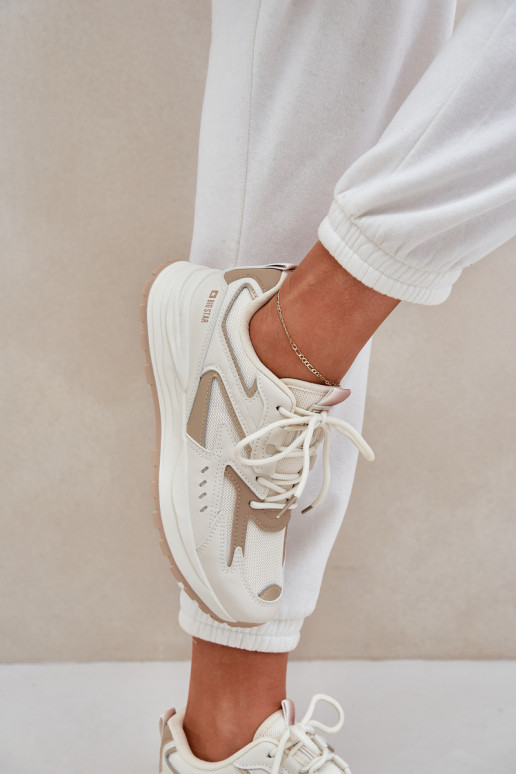 tenisky  Big Star NN274A096 HI-POLY SYSTEM béžové tenisky  Big Star NN274A096 HI-POLY SYSTEM béžové