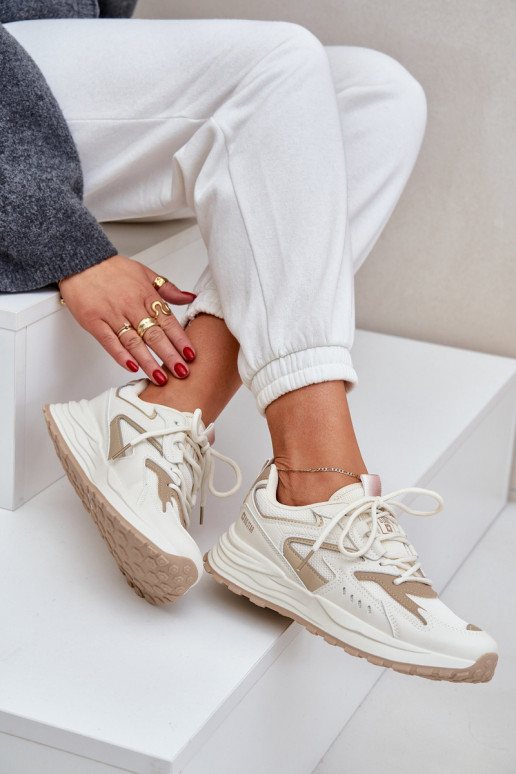 tenisky  Big Star NN274A096 HI-POLY SYSTEM béžové tenisky  Big Star NN274A096 HI-POLY SYSTEM béžové