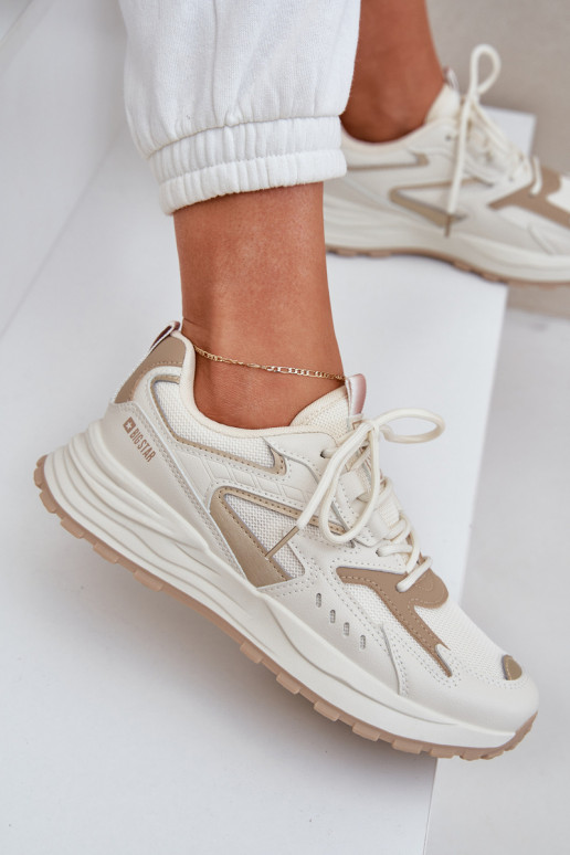 tenisky  Big Star NN274A096 HI-POLY SYSTEM béžové tenisky  Big Star NN274A096 HI-POLY SYSTEM béžové