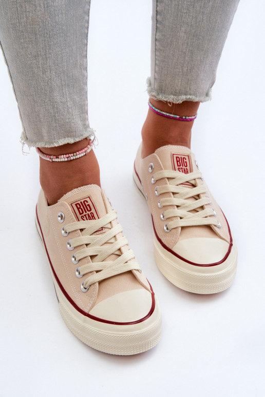  Ležérní obuv Big Star NN274272 béžové