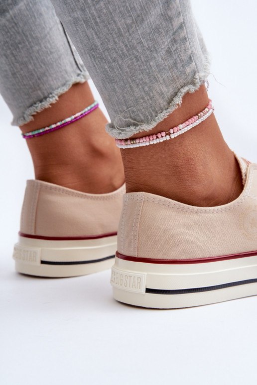  Ležérní obuv Big Star NN274272 béžové