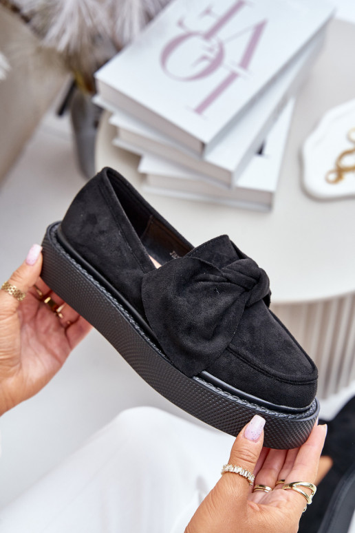 Moteriški mokasinai paaukšintu padu...