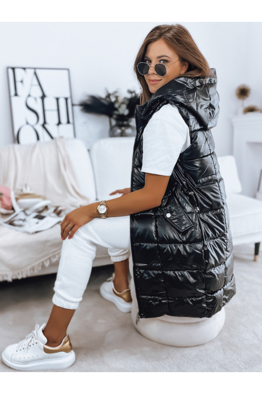 Dámská dlouhá prošívaná vesta LUCI...