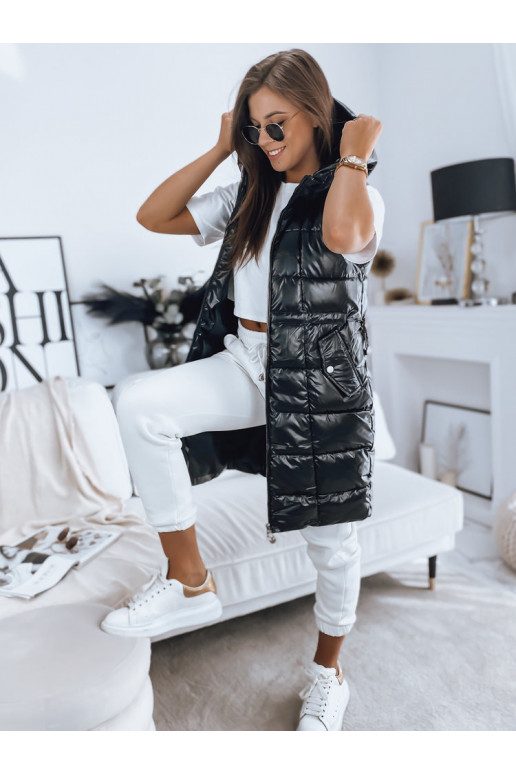 Dámská dlouhá prošívaná vesta LUCI...