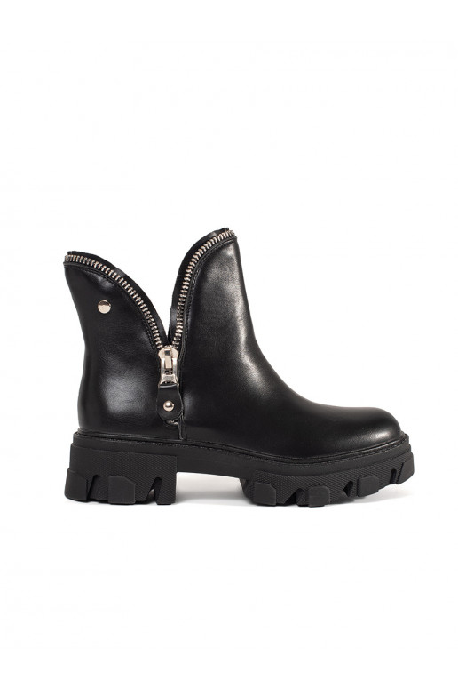 Dámské kozačky na silné platformě