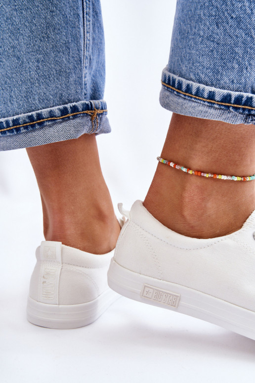   tenisky s plochým tvarem Big Star LL274058 bílé