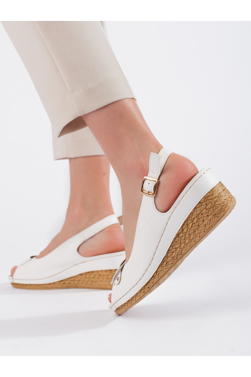 bílé sandály  Espadrilky bílé sandály  Espadrilky