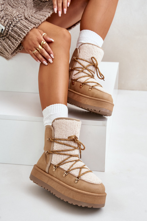 Moteriški sniego batai su platforma...