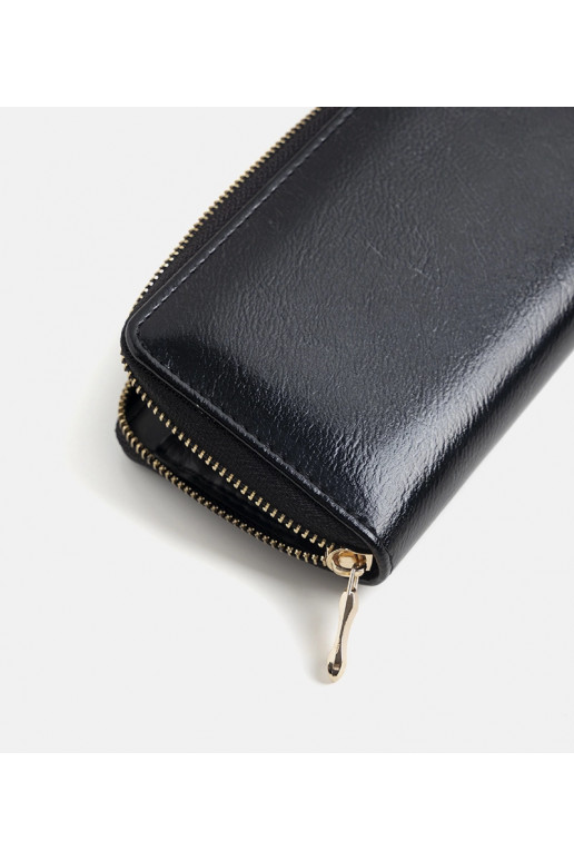 Černá metalická peněženka Starks Černá metalická peněženka Starks