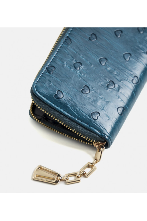 Modrá peněženka Dumont Heart Modrá peněženka Dumont Heart