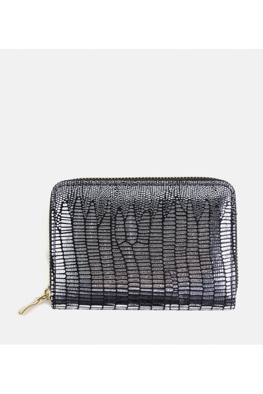 Stříbrná lesklá peněženka Decosta