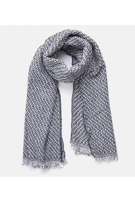 Modrý a bílý šátek Aria Modrý a bílý šátek Aria