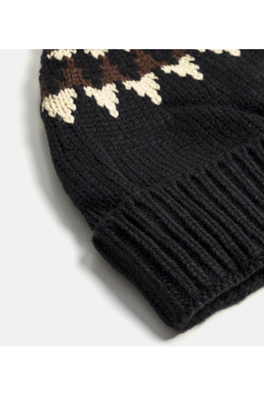 Černý klobouk se vzory Abner Černý klobouk se vzory Abner