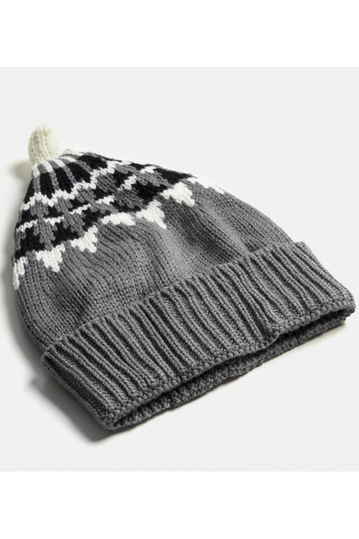 Abner šedá čepice Abner šedá čepice