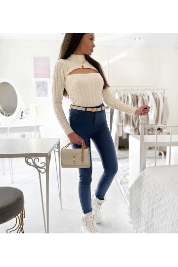 Benicio modré voskované...