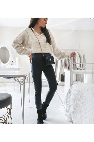 Voskované legíny Ambrose Grey