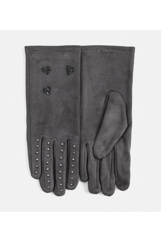 Šedé zateplené rukavice Roosev Šedé zateplené rukavice Roosev