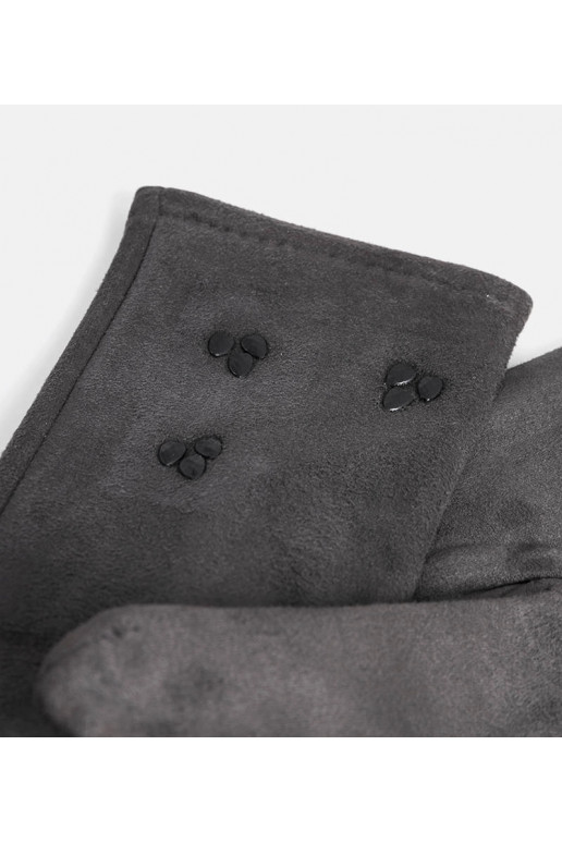 Šedé zateplené rukavice Roosev Šedé zateplené rukavice Roosev