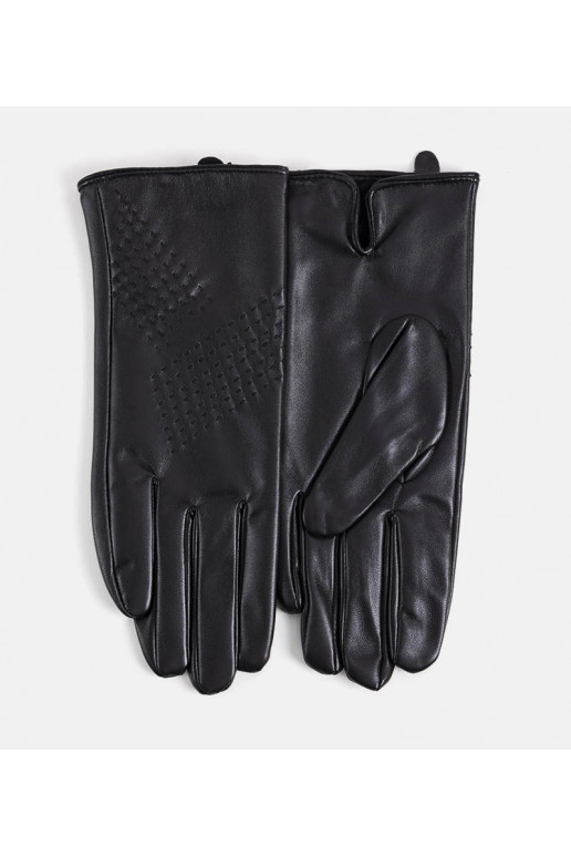 Černé zateplené rukavice Racca Černé zateplené rukavice Racca