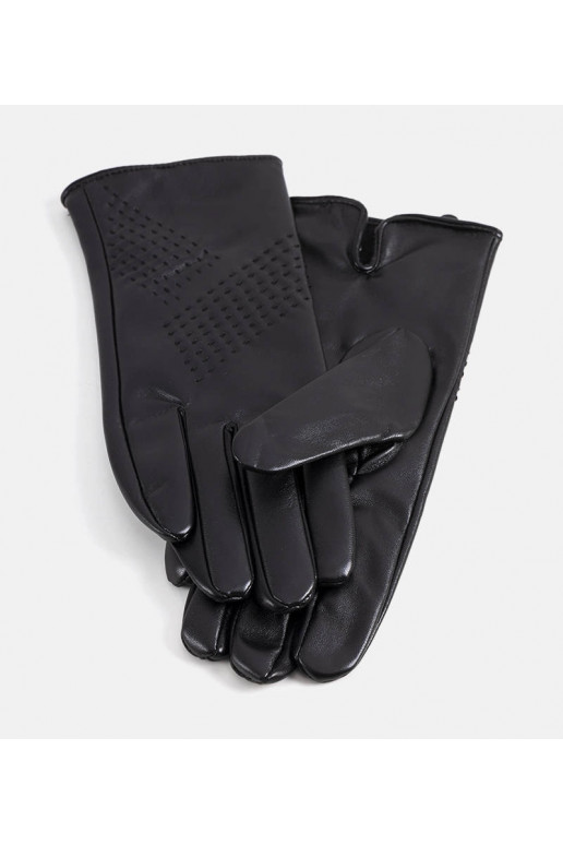 Černé zateplené rukavice Racca Černé zateplené rukavice Racca