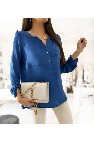 Clairs modrá halenka... 2