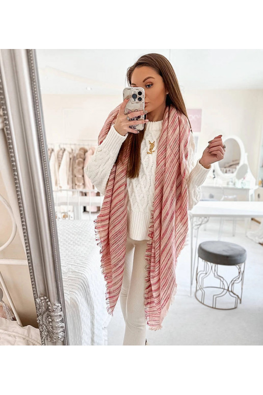 Nyomin růžový šátek Nyomin růžový šátek