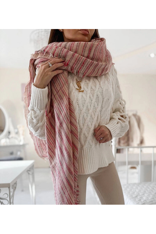 Nyomin růžový šátek Nyomin růžový šátek