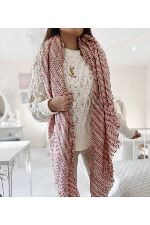 Nyomin růžový šátek Nyomin růžový šátek