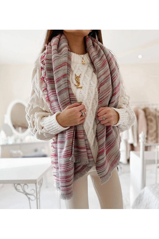 Fialový šátek Nyomi Fialový šátek Nyomi