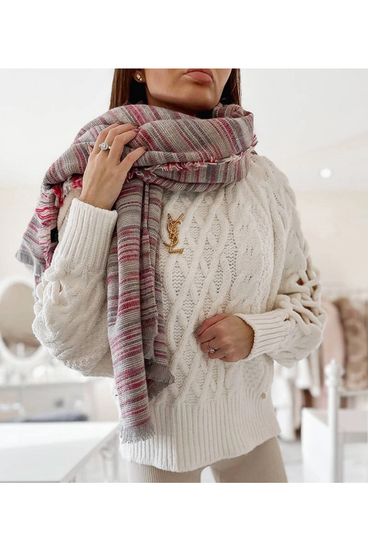 Fialový šátek Nyomi Fialový šátek Nyomi