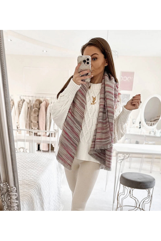 Fialový šátek Nyomi Fialový šátek Nyomi